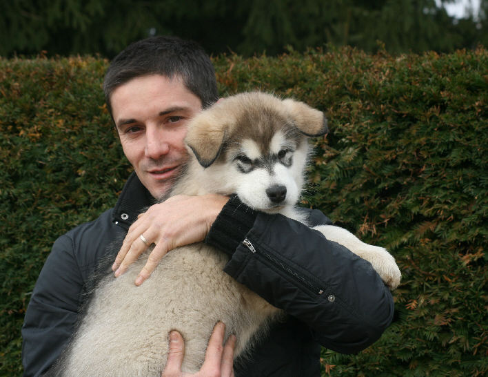 Mickaël avec Geko le 26/12/11