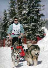Damien avec Tiki et Kimi au championnat brevet de travail AMCF le 10 et 11 mars 2007