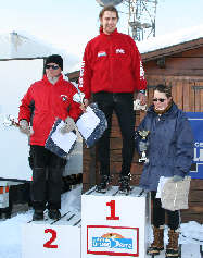 Le Podium Franck, Denis et Sandrine