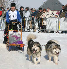 Mlanie Rachet au BT (Championnat AMCF) de Meaudre 2008
