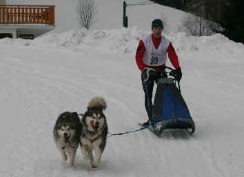 Jean-Michel Hoog avec Amarok et Cyra