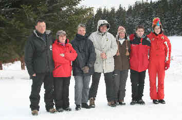 Les concurrents du Brevet de travail - Lac Blanc 2010