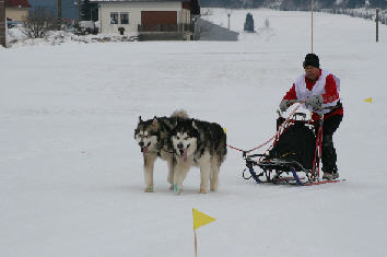 Patrick avec Ubak et Blizska - Les Pontets 2010