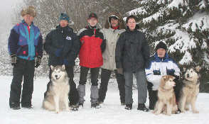 Le podium du brevet de travail au Lac Blanc 2009