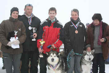 Podium Championnat AMCF - Plateau de Retord 2010