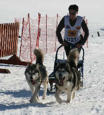 Valrie avec Hunter et Ucille - 6 me place au brevet de travail Les Pontets 2009 