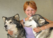 Sandrine avec Wolf & Zara